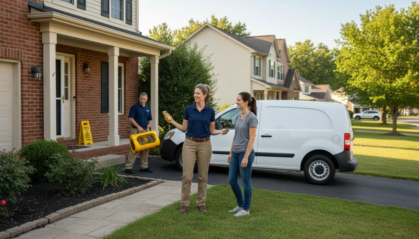 Water restoration image for Dehumidification And Cleanup Services in Roxbury, CT